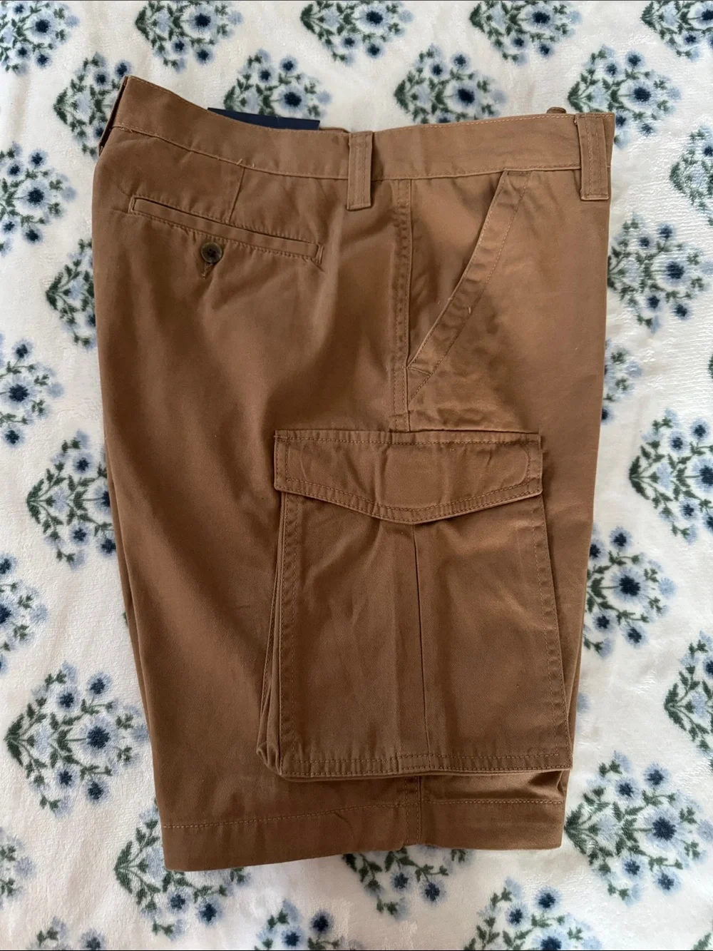 croft & barrow Men's Classic Twill Cargo Shorts - Brown size 32
